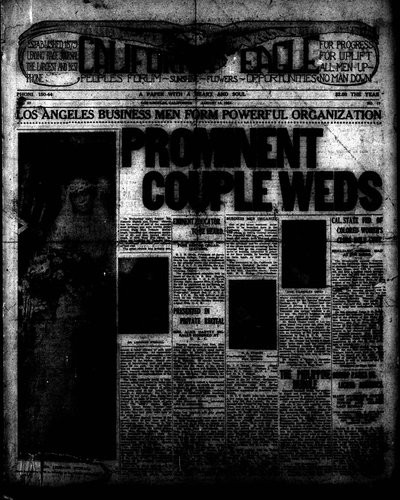 California Eagle, Aug 10, 1923
