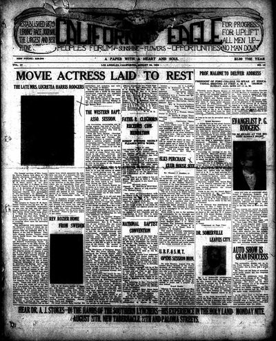 California Eagle, Aug 24, 1923