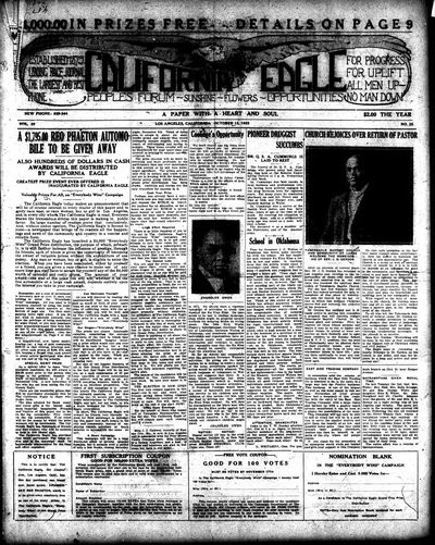 California Eagle, Oct 12, 1923