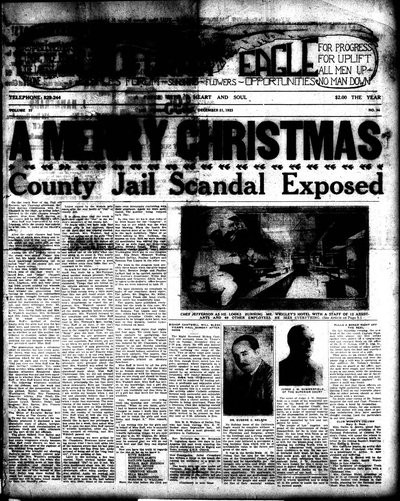 California Eagle, Dec 21, 1923