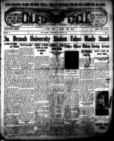 California Eagle, Feb 21, 1924