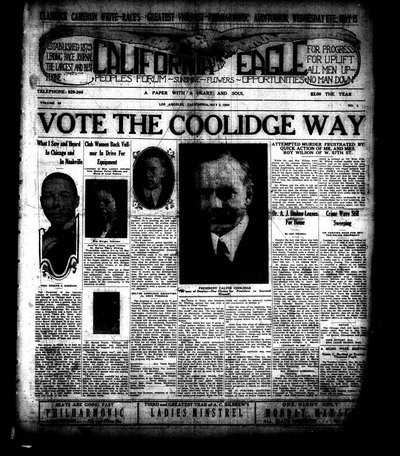 California Eagle, May 2, 1924