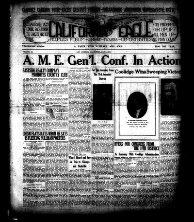 California Eagle, May 9, 1924