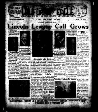 California Eagle, Jul 25, 1924