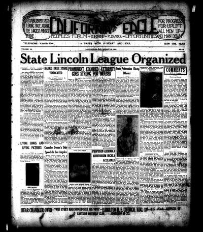 California Eagle, Aug 15, 1924