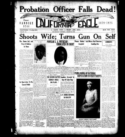 California Eagle, Jan 23, 1925