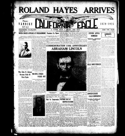 California Eagle, Feb 13, 1925