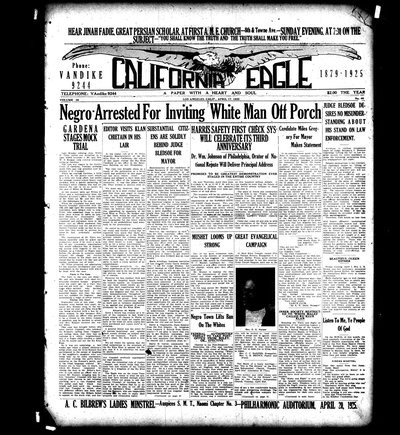 California Eagle, Apr 17, 1925