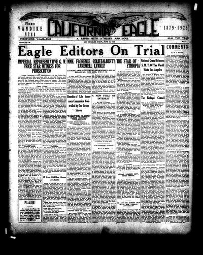 California Eagle, Jun 19, 1925