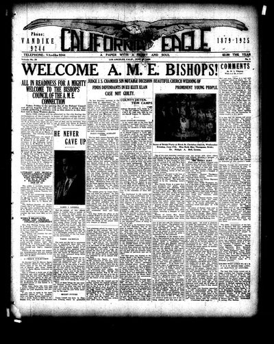 California Eagle, Jun 26, 1925
