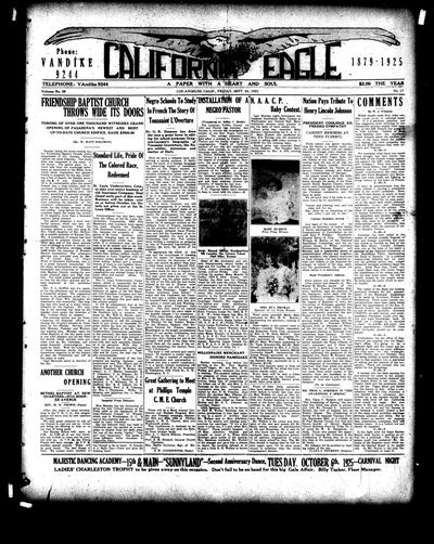 California Eagle, Sep 25, 1925