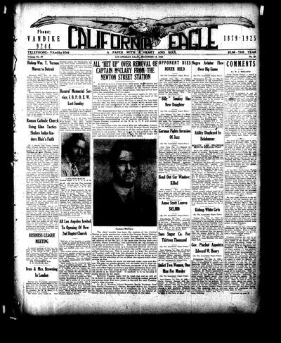 California Eagle, Dec 18, 1925