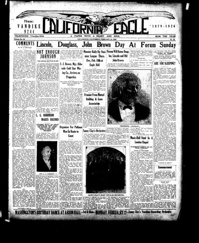California Eagle, Feb 12, 1926