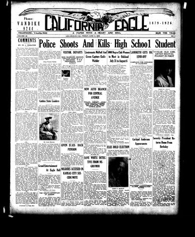 California Eagle, Jun 11, 1926