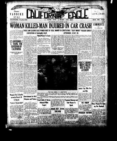California Eagle, Aug 13, 1926