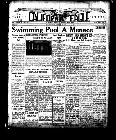 California Eagle, Sep 17, 1926