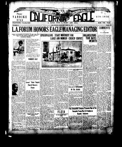 California Eagle, Sep 24, 1926