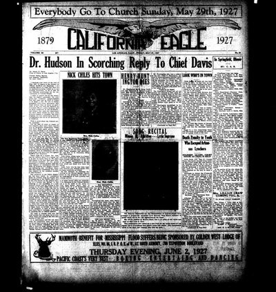 California Eagle, May 27, 1927