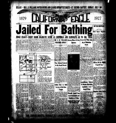 California Eagle, Jul 8, 1927