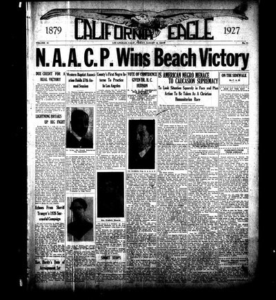 California Eagle, Aug 19, 1927