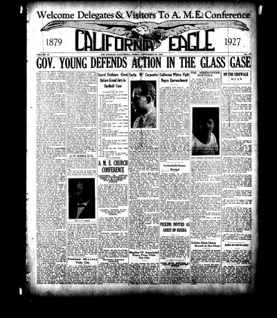 California Eagle, Sep 30, 1927