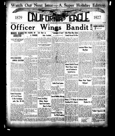 California Eagle, Dec 16, 1927