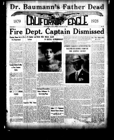 California Eagle, Jan 27, 1928