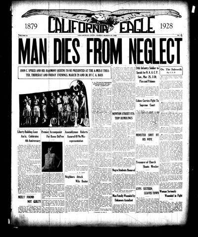 California Eagle, Mar 23, 1928