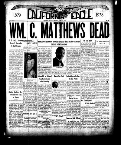 California Eagle, Apr 13, 1928