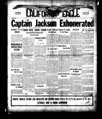 California Eagle, May 11, 1928