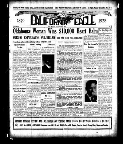 California Eagle, May 18, 1928