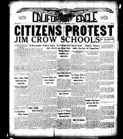 California Eagle, Sep 14, 1928