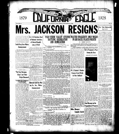 California Eagle, Sep 21, 1928