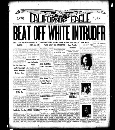 California Eagle, Oct 12, 1928