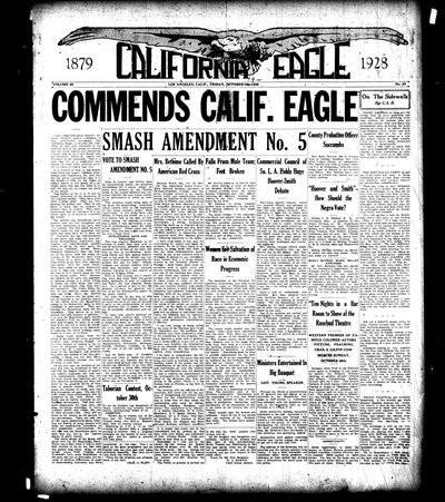 California Eagle, Oct 19, 1928
