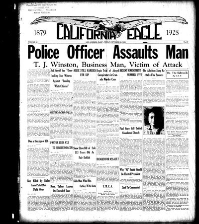 California Eagle, Oct 26, 1928