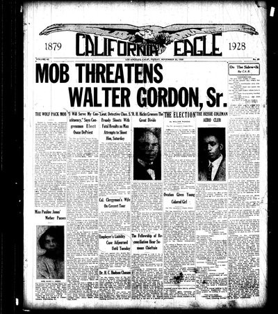 California Eagle, Nov 23, 1928