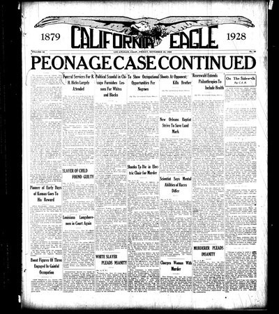 California Eagle, Nov 30, 1928