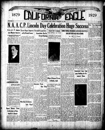 California Eagle, Feb 15, 1929