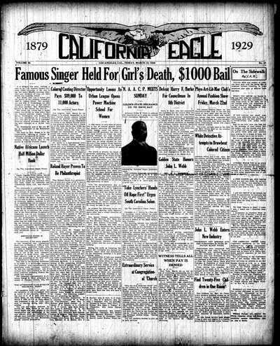 California Eagle, Mar 15, 1929