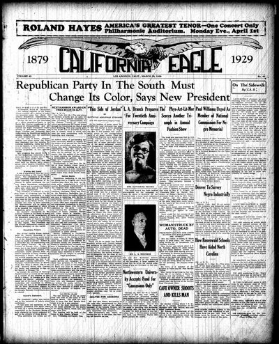 California Eagle, Mar 29, 1929