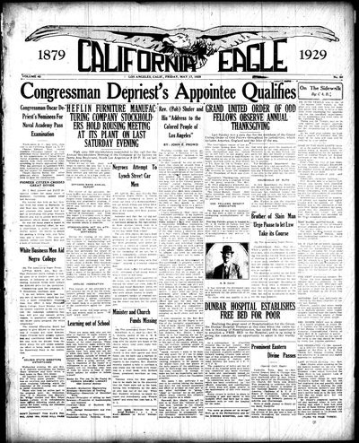 California Eagle, May 17, 1929