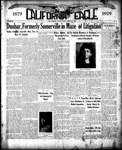 California Eagle, Jun 14, 1929