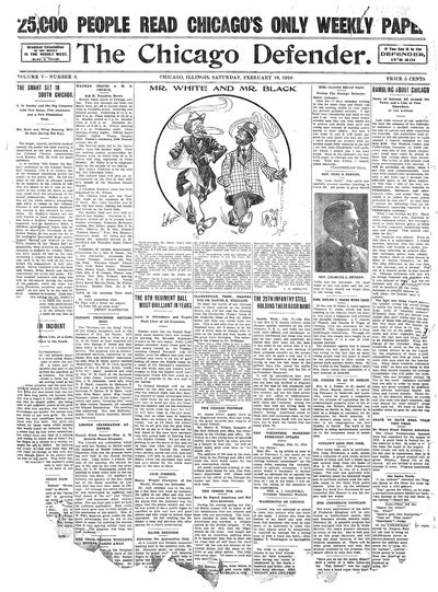 Chicago Defender, Feb 19, 1910