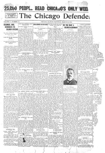 Chicago Defender, Mar 12, 1910