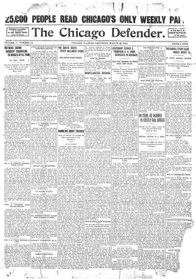 Chicago Defender, Mar 26, 1910