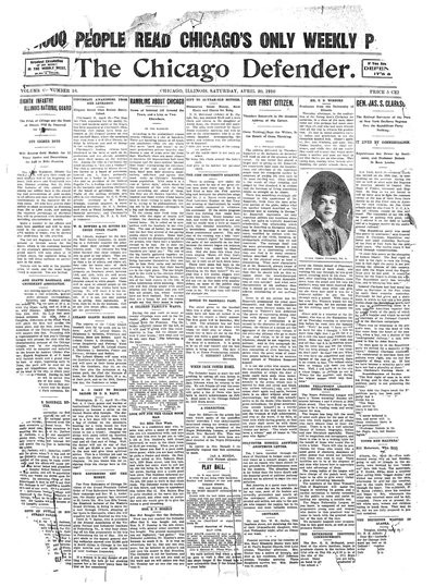 Chicago Defender, Apr 30, 1910