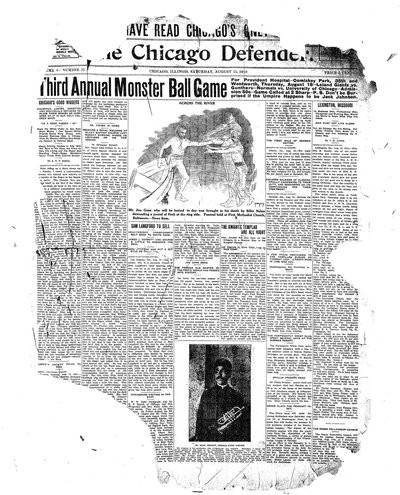 Chicago Defender, Aug 13, 1910