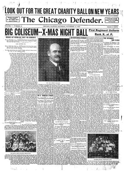 Chicago Defender, Nov 12, 1910