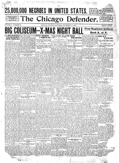 Chicago Defender, Nov 26, 1910